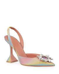 Also set sale alerts and shop exclusive offers only on shopstyle. Amina Muaddi Begum Slingback Pastel Pumps Aminamuaddi Shoes Heels Slingback Me Too Shoes