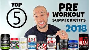 top 5 pre workout supplements 2018
