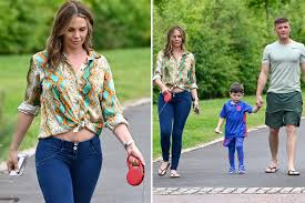 Danielle Lloyd and friends dance at her wedding after marrying fiance  Michael O’Neill