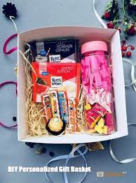 Diy Personalized Gift Basket For Anyone Girlfriend Kids Mom Etc Diy Christmas Gifts Personalised Gifts Diy Personalized Gift Baskets