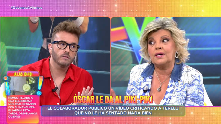 ¡De lunes a viernes!: Terelu Campos y Óscar Repo ajustan cuentas pendientes  en un tenso cara a cara: "Prefiero que me bloqueen a la bienvenida que  recibí" Video | Mediaset Infinity