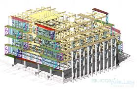 Structural 3d Modeling Services Siliconinfo In 2020 Building Information Modeling Structural Engineering Structural Model