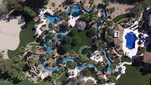 Does This Arizona Mansion Feature The Largest Lazy River In America Backyard Lazy River Lazy River Pool Luxury Swimming Pools