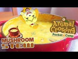 Animal Crossing Pocket Camp How To Make A Pot Of Mushroom Stew Stuffed Mushrooms Mushroom Stew Animal Crossing
