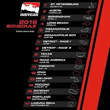 The 2019 championship came to a thrilling conclusion at weathertech raceway as a rookie and a veteran put on a show 2019 Indycar Schedule Indycar