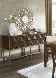 With Its Chic Contemporary Style And Unique Design The Vallejo Server Creates Contemporary Dining Room Decor Dining Room Contemporary Dining Room Buffet Table