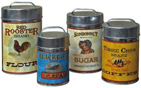 vintage inspired kitchen decor and