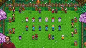 Totally Rejected At The Flower Dance Stardew Valley Part 8 Flower Dance Stardew Valley Flower Festival