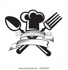 Chef Hat Kitchen Utensils Vector Illustration Stock Vector Chefs Hat Food Logo Design Chef Hat Drawing