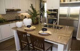 This generous kitchen island with seating for four solves the problem nicely and provides a spacious elevated dining area for 9. 10 Incredible Kitchen Islands With Sinks And Seating
