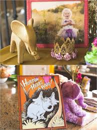 Lavender And Gold Horton Hears A Who Birthday Party Dr Suess Birthday Party Ideas Elephant Birthday Party Dr Seuss Party Ideas