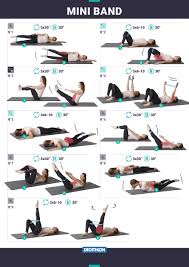 Rutina De Entrenamiento Con Bandas Elasticas Entrenamiento De Pilates Ejercicios Con Banda Ejercicios De Entrenamiento