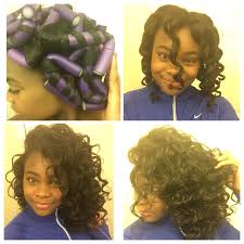 Jumbo Flexi Rod Set I Used Ecostyler Gel And Moisturizing Cream Natural Hair Styles Relaxed Hair Hair Beauty