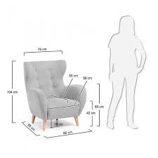 Dimensions Fauteuil Scandinave Tissu Rembourre Avec Boutons Decoratifs Lord Mobilya Tekli Koltuk Mobilya Fikirleri