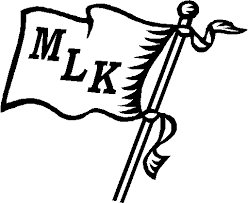 Coloring page with educational implication is a real treasure for parents: Martin Luther King Jr Coloring Page This Mlk Coloring Page Features An Mlk Pennant