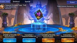 Saat ini ada enam tier yang dimiliki mobile legends, mereka adalah warrior, elite, master, grandmaster, epic, legend dan glorious legend. 9 Daftar Emblem Mobile Legend Beserta Fungsinya Gametweeps