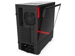 Check spelling or type a new query. Nzxt H510 Compact Atx Mid Tower Pc Gaming Case Front I O Usb Type C Port Tempered Glass Side Panel Cable Management System Water Cooling Ready Steel Construction Black Red
