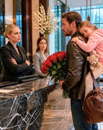 A Widowed Father Was Turned Away From the Very Hotel He Owned While Carrying His Sleeping Daughter… By the Time the Staff Discovered Who He Was, the Damage Had Already Been Done. “