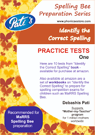 Marrs Spelling Bee Practice Study Material Spellbee Sample Questions