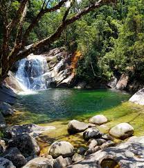 Auf diesem trail können sie vier tage lang über wolkenverhangen bergen, durch dschungelartigen regenwald und an unberührten stränden entlang wandern. Cairns Regenwald Und Wasserfalle Vakantio