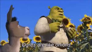 Shrek Donkey Ogre Onion Literary Devices Figurative Language Simile Ela English Classhook Shrek Onion Shrek Shrek Funny