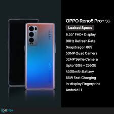 Gizinfo - OPPO Reno5 Pro+ 5G could be ...