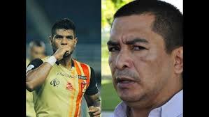 Héctor Fabio BÁEZ ACLARA dudas del FPC; nota con JAIRO MOLINA, delantero de  PEREIRA