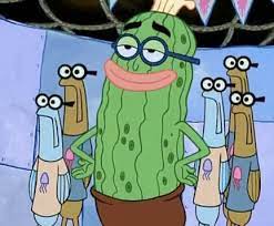 Feb 26, 2021 · a list of 300+ words for kids playing pictionary, with easy, medium, and hard clues for children of different skill levels, as well as several categories, from movies and video games to food and drink. Kevin The Pickle From Spongebob And Snooki Would Get Along Great Posts Facebook