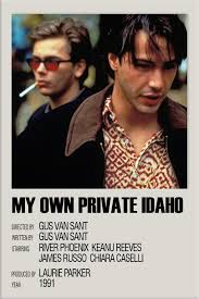 A movie poster art director for over 15 years, morrison continues film ad design. My Own Private Idaho Movie Posters My Own Private Idaho Movie Posters Minimalist