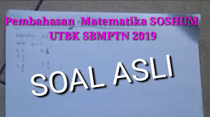 11 mei, 2021 posting komentar. Contoh Soal Utbk Saintek Pdf