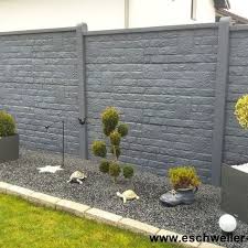 Garten Betonzaun Steinbeet Bepflanzung Kowalewski Standard Romania Glatteabdeckung Zaun Garten Gartengestaltung Bepflanzung