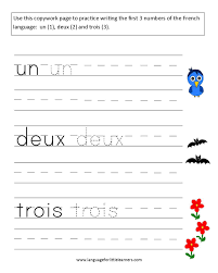 Language For Little Learners November 2011 French Worksheets French Printable Learn French
