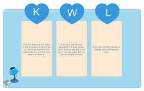 kwl chart example with a simple style