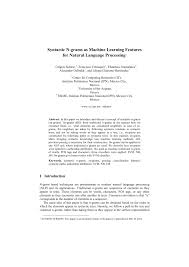 N'oubliez pas de compter le coût de la pose compris entre 40 et 50 euros de l'heure par un maçon. Pdf Syntactic N Grams As Machine Learning Features For Natural Language Processing