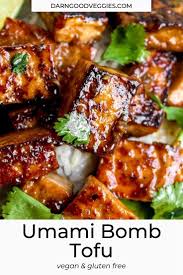 Umami Bomb Tofu Darn Good Veggies Recipe Vegetarian Vegan Recipes Tofu Recipes Vegetarian Recipes