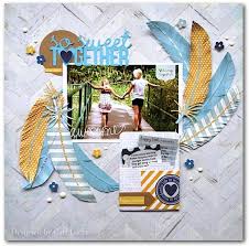 So Sweet Together Scrapbook Paper Crafts Scrapbook Crafts Summer Scrapbook