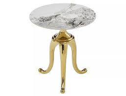 Стол журнальный Signal SNAKE белыйзолотой 48х48х55 купить в Минске: цена,  фото - Статус Мебель