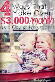 4 Ways That I Make 3 000 A Month From Home Every Month Busy Budgeter Make Money From Home Money From Home