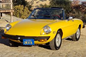 Image result for Sunflower Yellow 1970 Alfa-Romeo