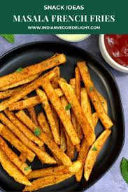 Crispy Masala French Fries Recipe Potato French Fries Recipe In 2020 French Fries Recipe Fries Recipe Indian Food Recipes Vegetarian