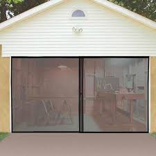 Instant Magnetic Garage Door Screen Single Garage Door Garage Screen Door Garage Doors