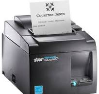 Star Micronics TSP100III Direct Thermal Monochrome Printer, USB - Gray