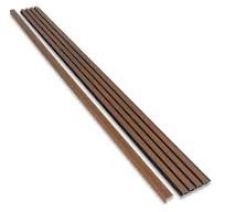 Akudeco® Buiten wandpanelen - Donker eiken - 290 x 22cm