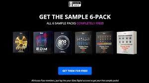 Download 6 Free Premium Sample Packs At Slate Digital Over 1 5 Gb Of Loops Shots Midis For Hip Hop Trap Pop Edm Etc In 2020 Slate Digital Sample Packs Digital