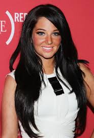 Get inspired by gorgeous hairstyles from female celebrities like amanda seyfried, mila kunis. Layered Long Black Hairstyle With Side Swept Bangs Hairstyles Weekly