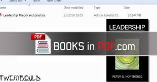 Leadership Theory And Practice 6th Edition Pdf Northouse Free Download Leadership Theories Pmbok Leadership