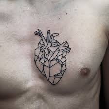 This small geometric tattoo is a great addition to any room. 88 Incredibly Meaningful Geometric Tattoo Designs