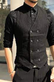 These days, men's trendy vests are seen as a respectful garment with class, look and recognition. Buy Vest Suit Outfit Cheap Online