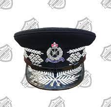 Officers Peak Cap Oman Police General Garrison Cap Police Cap Cap