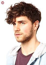 The Curly Fringe Curly Hair Men Wavy Hair Men Long Messy Hair
